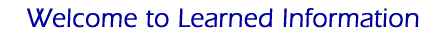 welcome to the learned infonet