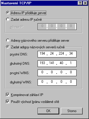 Nataveni TCP/IP