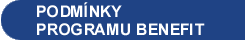 Podmnky programu BENEFIT