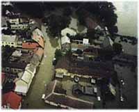 The flooded Moravia