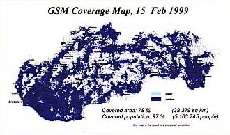GSM Coverage Map
